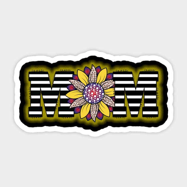 Gift for Mom MAMÁ Mommy Sunflower Mom Mothers Day Sticker by albaley